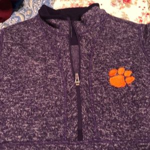 Clemson fleece